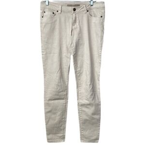 Max Jeans Skinny Cream Ivory Bone Jean Pants Size 6
